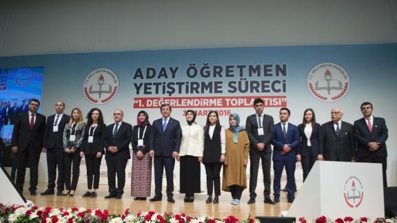 Başbakanımız Sayın Ahmet DAVUTOĞLU Aday Öğretmenlere Hitap Etti