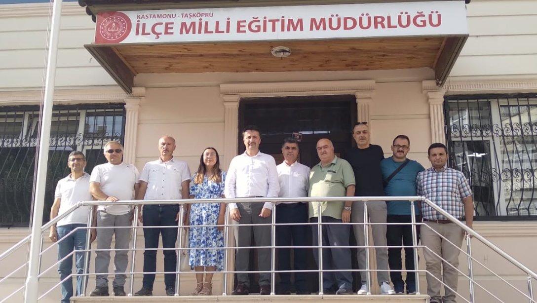 Taşköprü Türk Eğitim-Senden İlçe Milli Eğitim Müdürümüze Nezaket Ziyareti