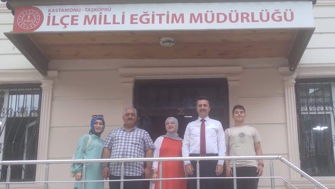 İlçe Milli Eğitim Müdürümüze Nezaket Ziyareti 