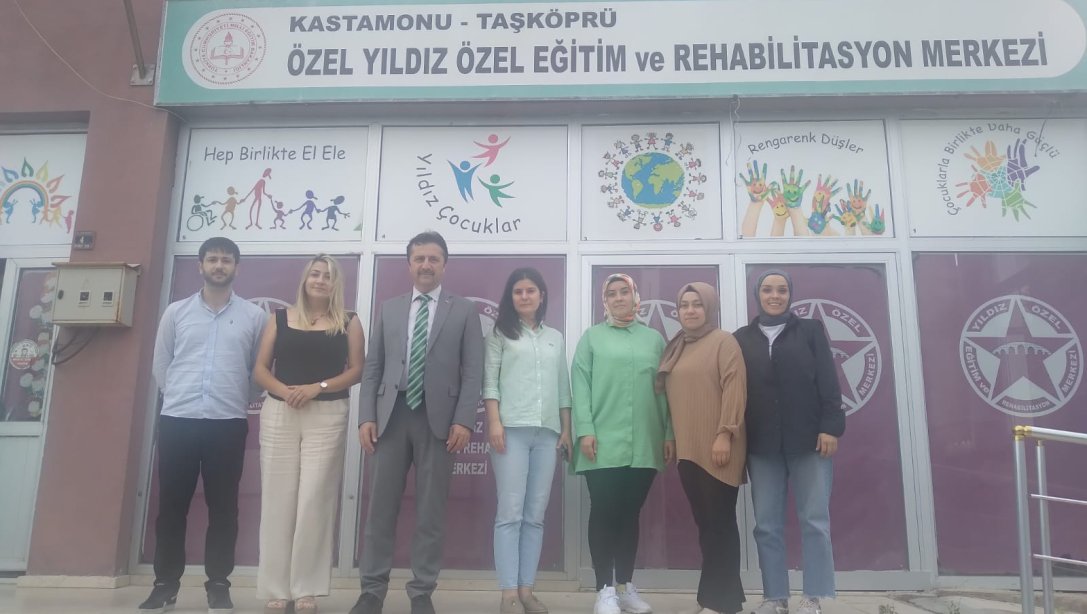 İlçe Milli Eğitim Müdürümüzden Özel Rehabilitasyon Merkezine Ziyaret