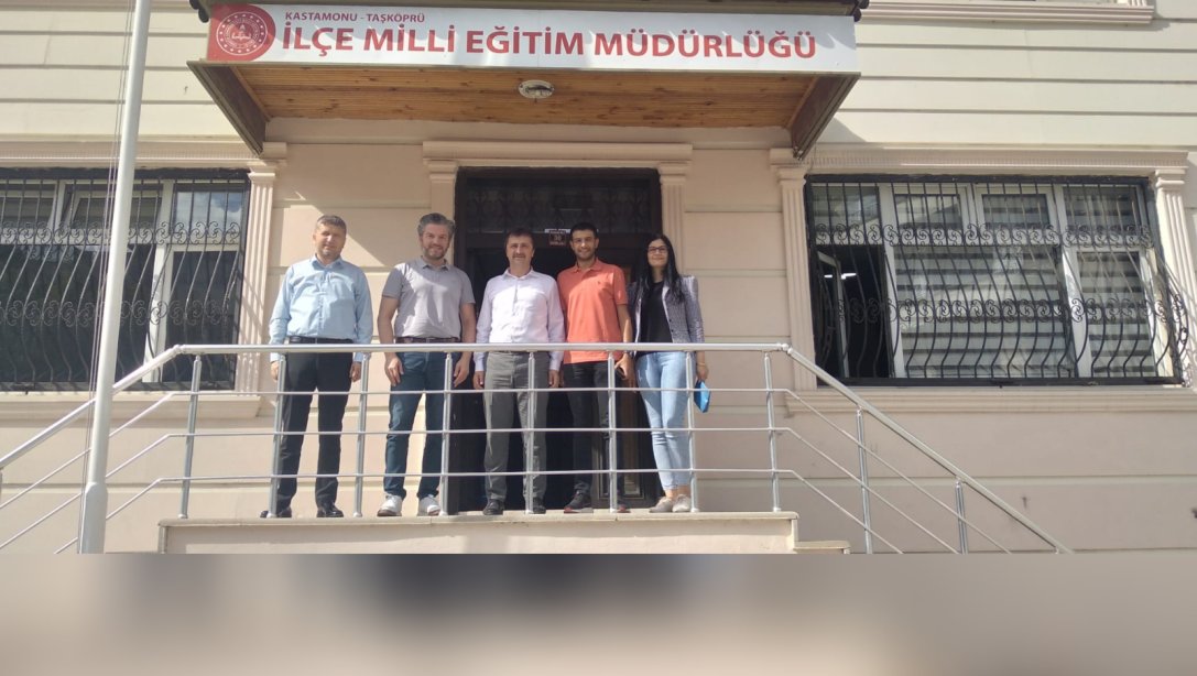 İlçe Milli Eğitim Müdürümüz Ahmet ŞİRİN'e Ziyaret