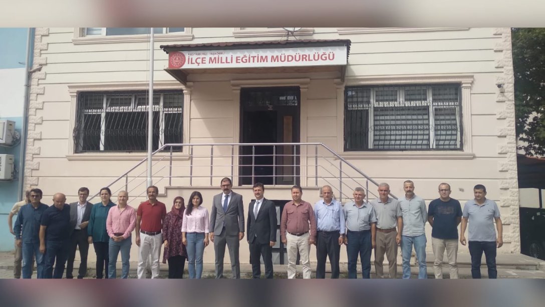 Kaymakamımız Abdullah Demirdağ'dan İlçe Milli Eğitim Müdürlüğümüze Çalışma Ziyareti