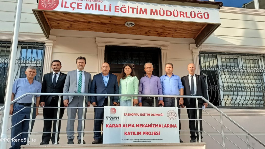 İlçe Milli Eğitim Müdürümüze Nezaket Ziyareti