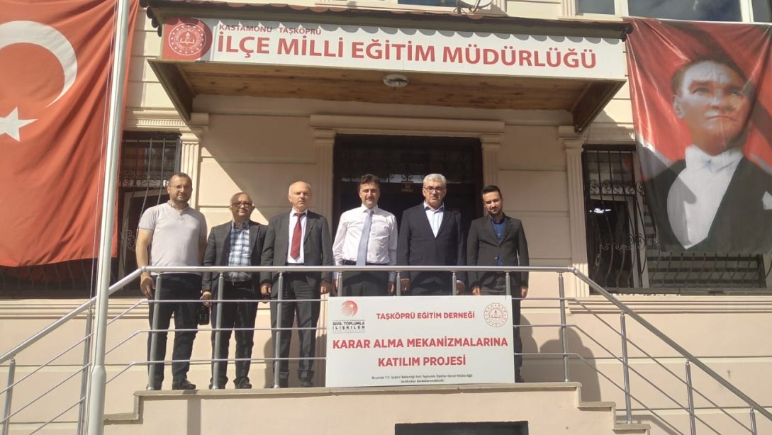 İlçe Milli Eğitim Müdürümüze Ziyaret